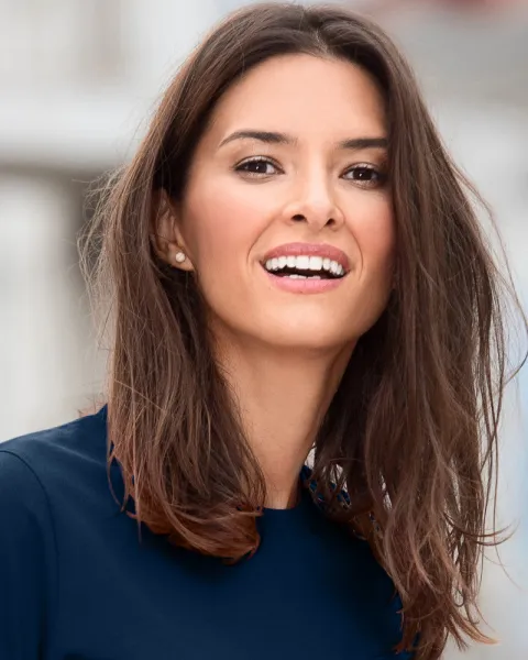 Dámske tričko jednoduché - Klasický okrúhly výstrih