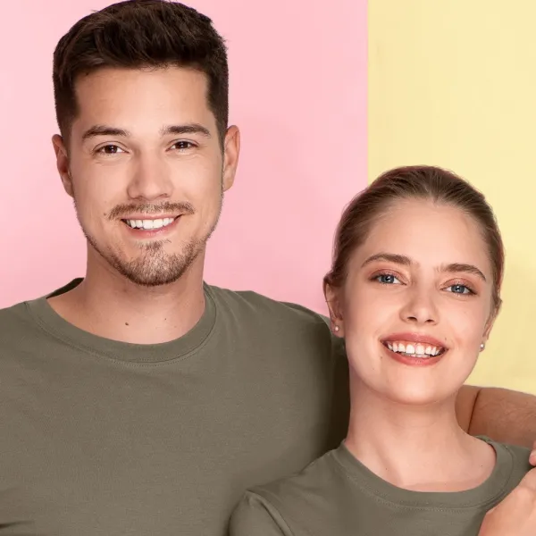 Tričko ľahké s krátkym rukávom - Klasický okrúhly výstrih