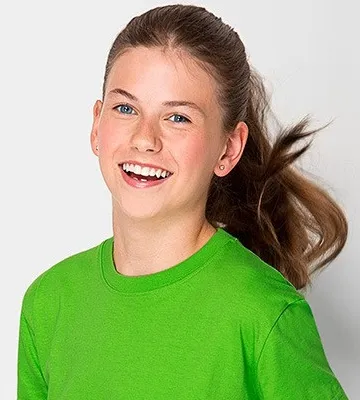 Detské ľahké tričko - Klasický okrúhly výstrih