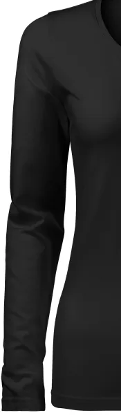 Dámske tričko priliehavé s dlhým rukávom - Klasické dlhé rukávy