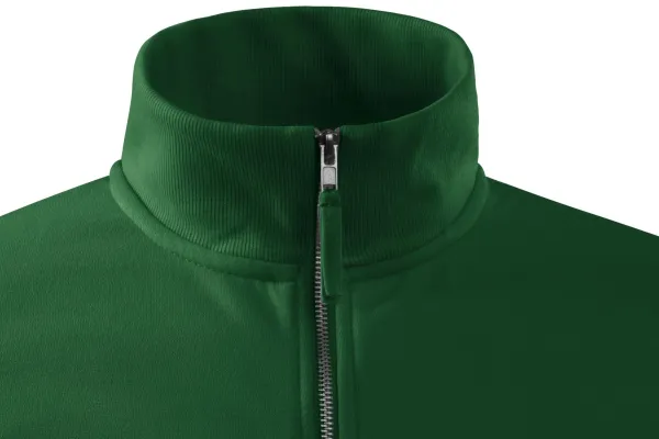 Pánska mikina jednoduchá bez kapucne - Vysoký golier