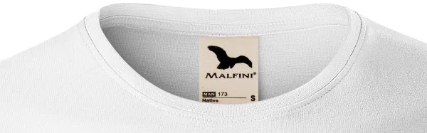 Pánske tričko, štruktúrovaná organická bavlna - Klasický okrúhly výstrih