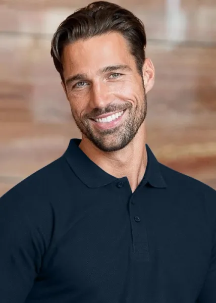 Pánska polokošeľa hrubšia - Zapínanie na 3 gombíky