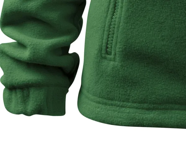 Dámska bunda fleecová - Dlhé rukávy s pružným koncom