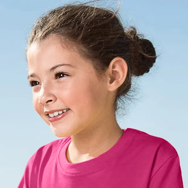 Detské tričko ľahšie - Klasický okrúhly výstrih