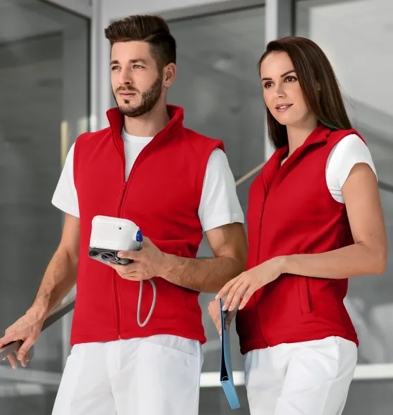 Vesta klasická - Unisex fleecová vesta - pre ženy aj pre mužov