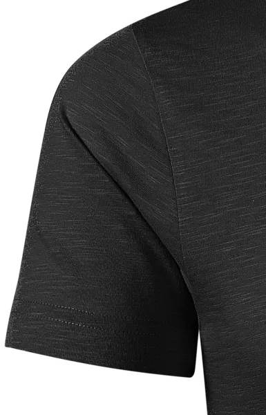 Pánske tričko, štruktúrovaná organická bavlna - Klasické krátke rukávy