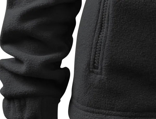 Dámska bunda fleecová - Dlhé rukávy s pružným koncom