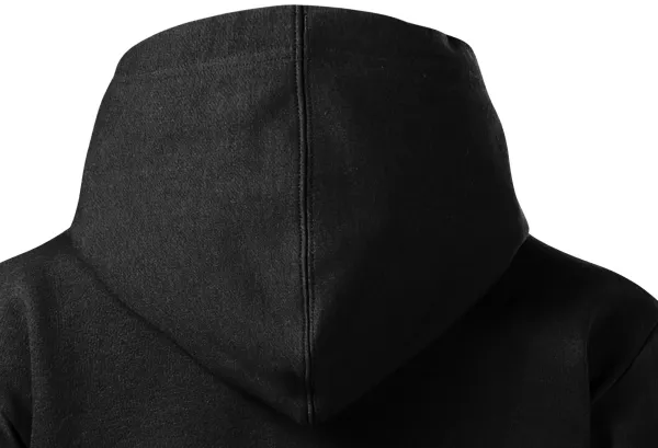 Pohodlná dámska mikina s kapucňou - Kapucňa so šnúrkami na stiahnutie