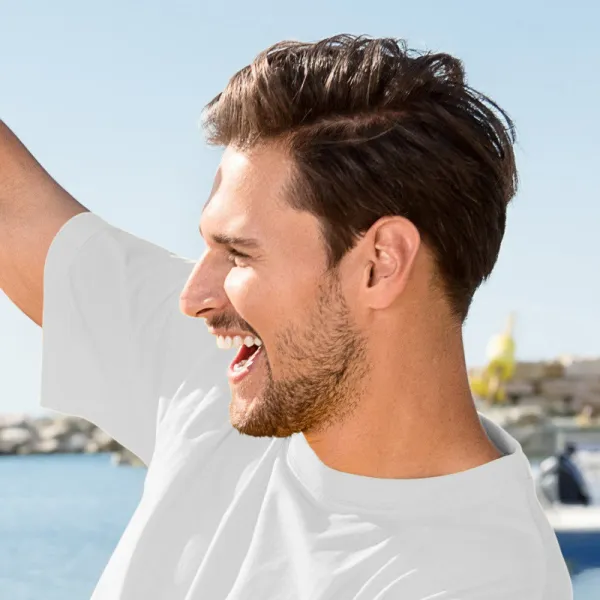 Tričko klasické - Klasický okrúhly výstrih