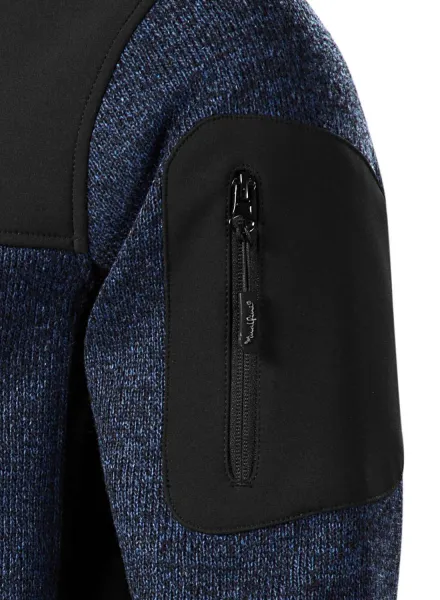 Pánska bunda voľnočasová - 3 praktické vrecká so zipsom