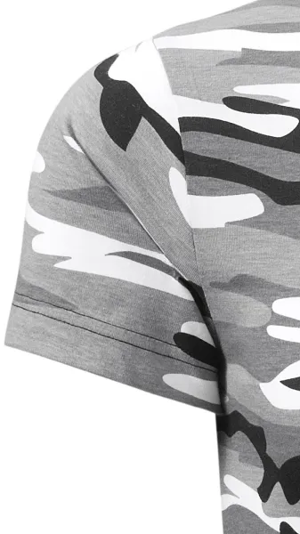 Tričko maskáčové - Klasické krátke rukávy