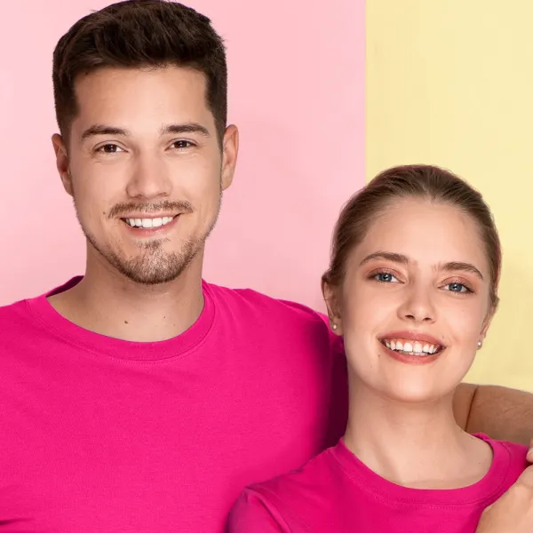 Tričko ľahké s krátkym rukávom - Klasický okrúhly výstrih