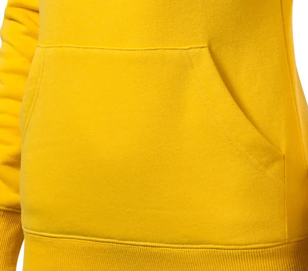 Dámska mikina bez zipsu s kapucňou - Vrecko v štýle klokanky