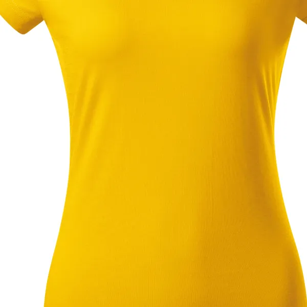 Dámske tričko s V-výstrihom zúžené - Jemne zúžený strih