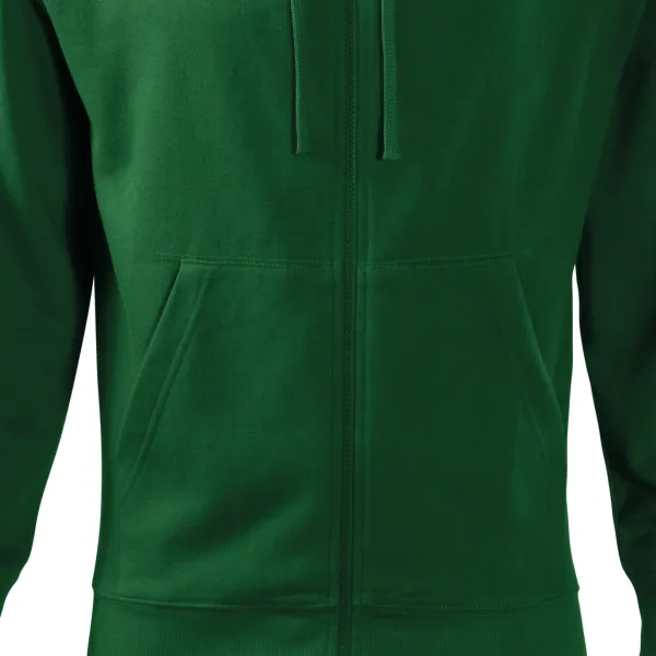 Pánska mikina s kapucňou - Voľný strih s bočnými švami