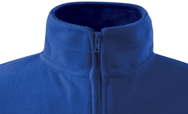 Pánska fleecová bunda - Zapínanie na zips až ku brade
