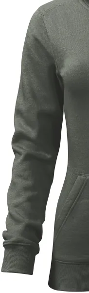 Dámska mikina s kapucňou - Klasické dlhé rukávy