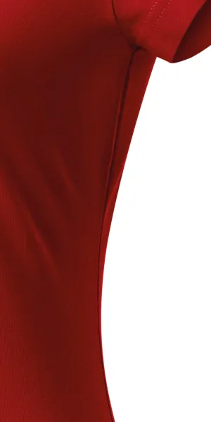 Dámske tričko s V-výstrihom zúžené - Strih s bočnými švami