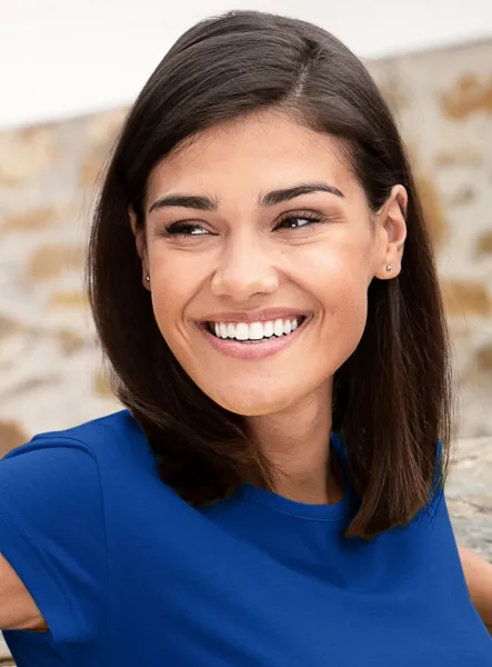 Dámske trendové tričko - Klasický okrúhly výstrih