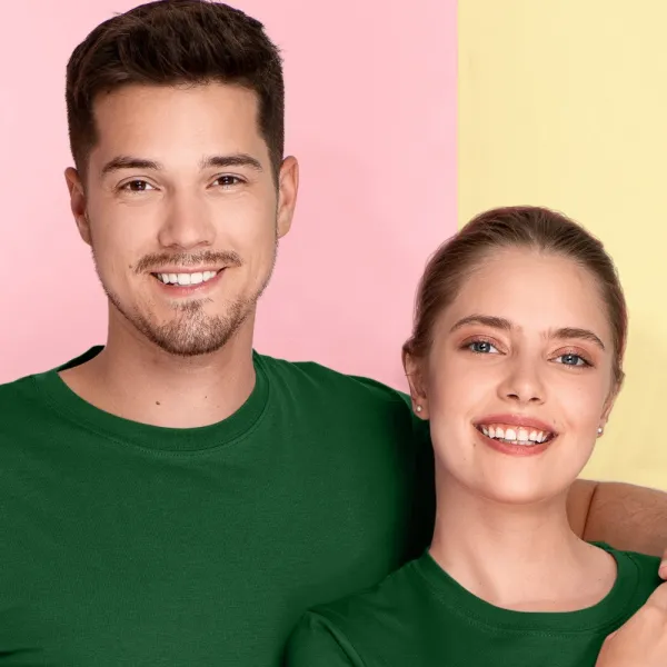 Tričko ľahké s krátkym rukávom - Klasický okrúhly výstrih