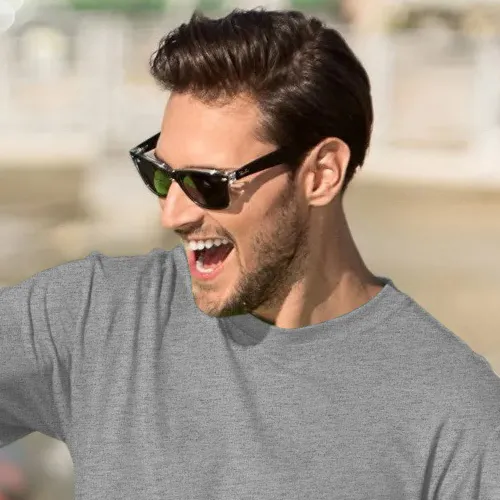 Pánske tričko klasické - Klasický okrúhly výstrih