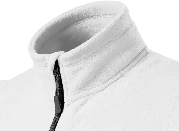 Fleecová vesta kontrastná - Zdvihnutý golier proti chladu na krku