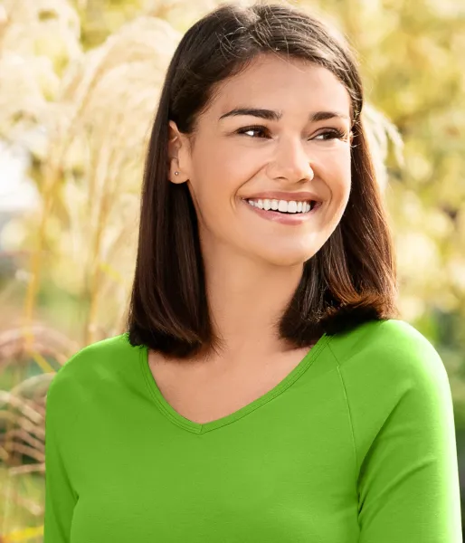 Dámske tričko zúžené, V-výstrih - Hlboký výstrih do V