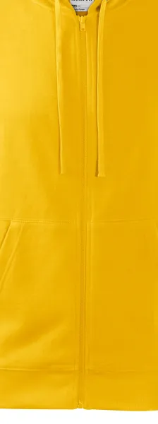 Pánska mikina s kapucňou - Zips vo farbe mikiny