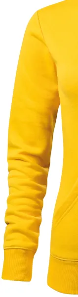 Dámska mikina bez zipsu s kapucňou - Klasické dlhé rukávy