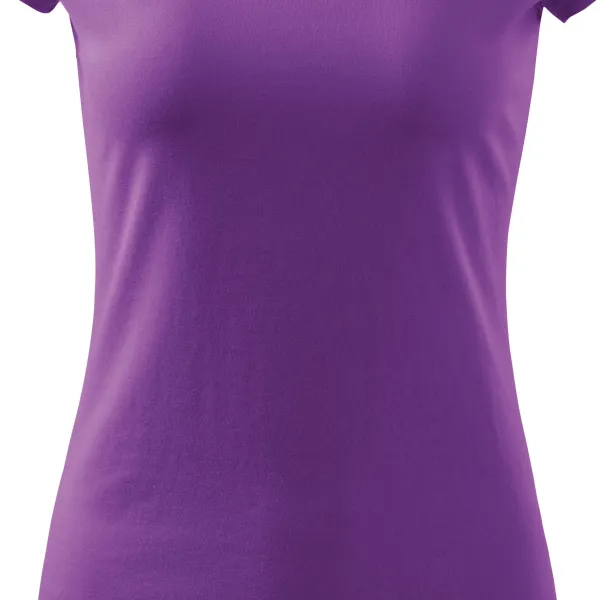 Dámske tričko s veľmi krátkym rukávom - Jemne zúžený strih