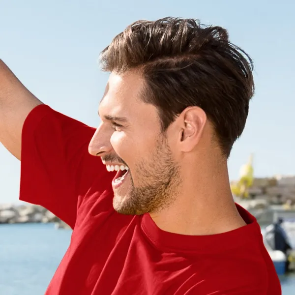 Tričko klasické - Klasický okrúhly výstrih