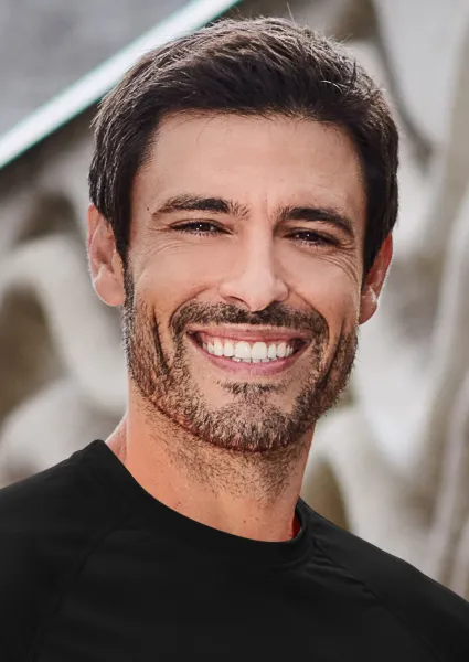 Pánske športové tričko - Klasický okrúhly výstrih