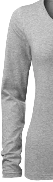 Dámske tričko priliehavé s dlhým rukávom - Klasické dlhé rukávy