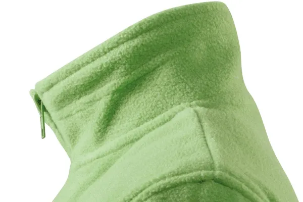 Dámska bunda fleecová - Zdvihnutý golier proti chladu na krku