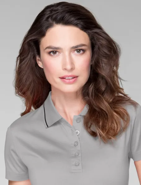 Dámska elegantná polokošeľa mercerovaná - Zapínanie na 5 gombíkov