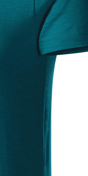 Pánske tričko, štruktúrovaná organická bavlna - Strih s bočnými švami