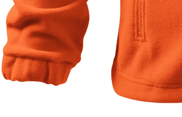 Pánska fleecová bunda - Dlhé rukávy s pružným koncom