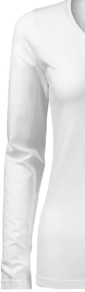 Dámske tričko priliehavé s dlhým rukávom - Klasické dlhé rukávy