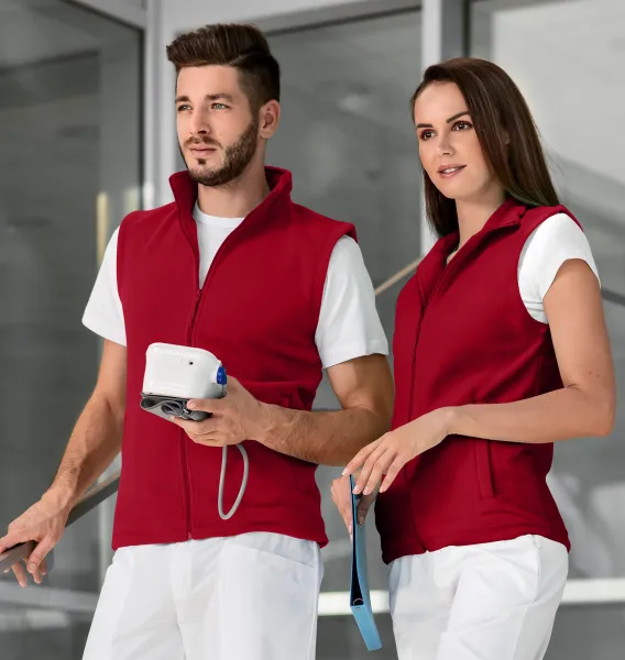 Vesta klasická - Unisex fleecová vesta - pre ženy aj pre mužov