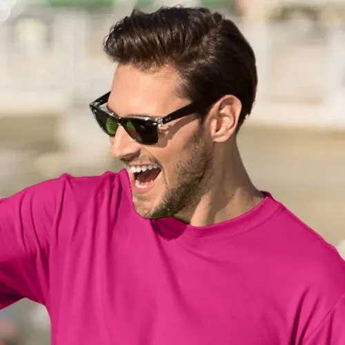 Pánske tričko klasické - Klasický okrúhly výstrih