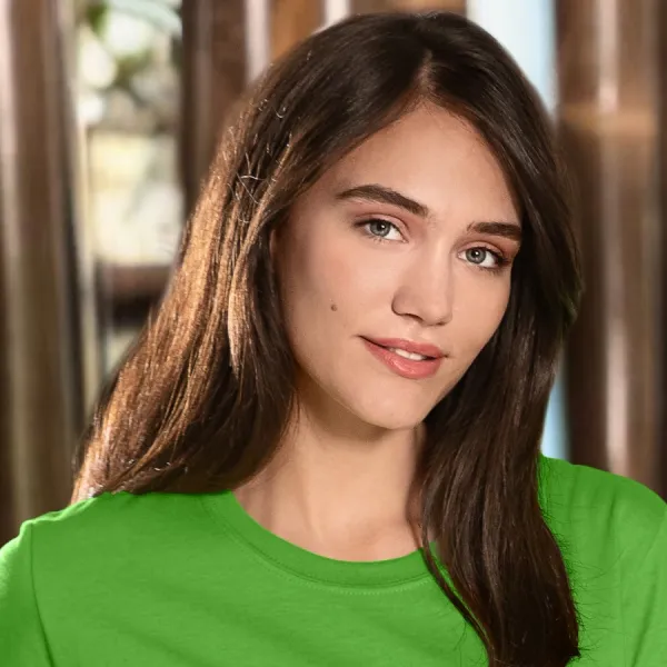 Dámske tričko klasické - Klasický okrúhly výstrih