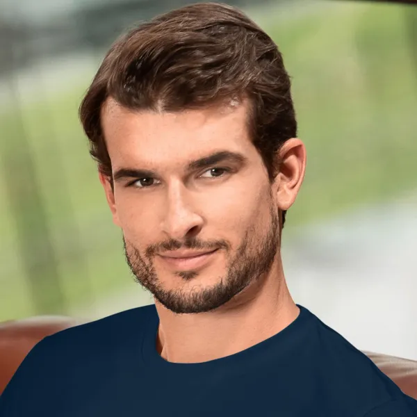 Tričko vyššej gramáže unisex - Klasický okrúhly výstrih