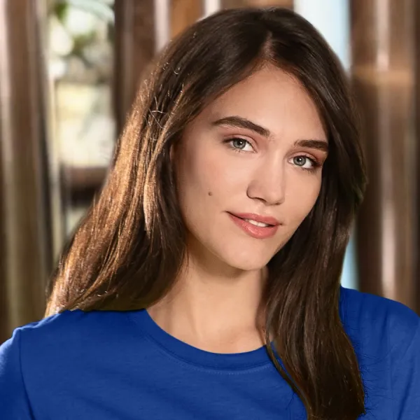 Dámske tričko klasické - Klasický okrúhly výstrih