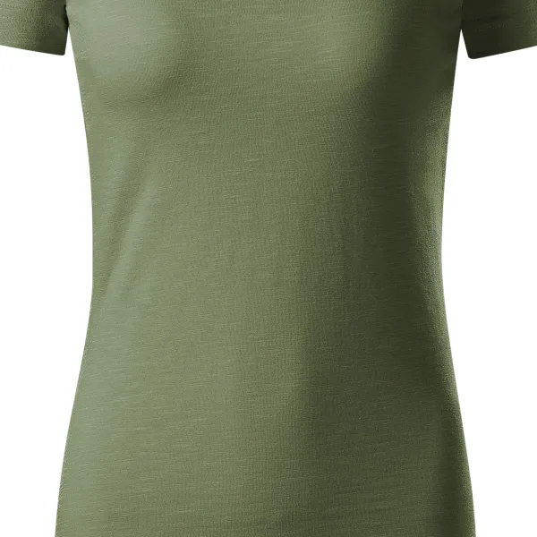 Dámske tričko, štruktúrovaná organická bavlna - Jemne zúžený strih