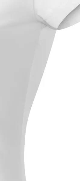 Dámske tričko zúžené s okrúhlym výstrihom - Strih s bočnými švami