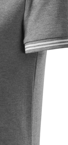 Pánska polokošeľa kontrastná - Strih s bočnými švami