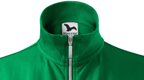 Dámska mikina bez kapucne - Vysoký golier