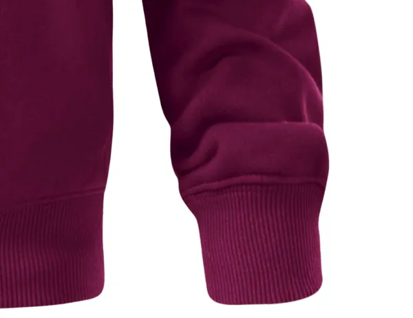 Pohodlná dámska mikina s kapucňou - Klasické dlhé rukávy