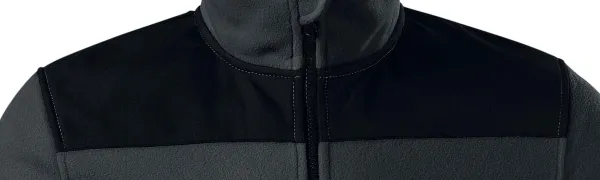 Hrejivá unisex fleecová bunda - Zosilnené a odolné ramená